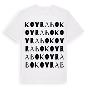 Kovrabo ordlek t-shirt – ekologisk bomull t-shirt från Pinshirt