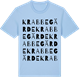 Blue Soul t-shirt med Krabbegärde ordlek t-shirt