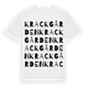 Krackgården ordlek t-shirt