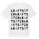 Kraftsäter ordlek t-shirt