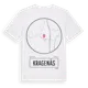 White t-shirt med Kragenäs t-shirt