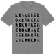 Mid Heather Gray t-shirt med Kråkeberg ordlek t-shirt