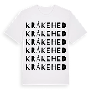 Kråkehed ordlek t-shirt – ekologisk bomull t-shirt från Pinshirt
