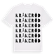 Kråkeröd ordlek t-shirt