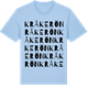 Blue Soul t-shirt med Kråkerön ordlek t-shirt