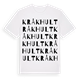 Kråkhult ordlek t-shirt