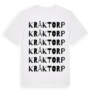 Kråktorp ordlek t-shirt – ekologisk bomull t-shirt från Pinshirt