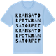 Blue Soul t-shirt med Kransatorpet ordlek t-shirt