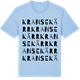 Blue Soul t-shirt med Kransekärr ordlek t-shirt