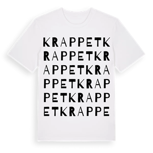 Krappet ordlek t-shirt – ekologisk bomull t-shirt från Pinshirt