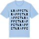 Blue Soul t-shirt med Krappet ordlek t-shirt