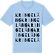 Blue Soul t-shirt med Kringeläng ordlek t-shirt