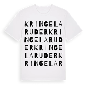 Kringelaruder ordlek t-shirt – ekologisk bomull t-shirt från Pinshirt