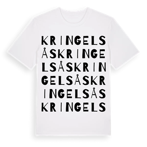 Kringelsås ordlek t-shirt – ekologisk bomull t-shirt från Pinshirt