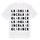 Kringlaruder ordlek t-shirt