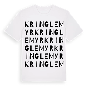 Kringlemyr ordlek t-shirt – ekologisk bomull t-shirt från Pinshirt