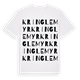 Kringlemyr ordlek t-shirt