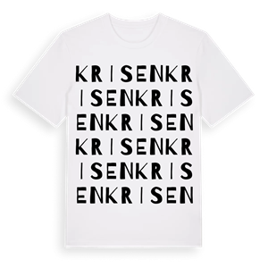 Krisen ordlek t-shirt – ekologisk bomull t-shirt från Pinshirt