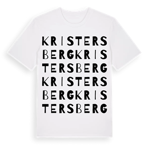 Kristersberg ordlek t-shirt – ekologisk bomull t-shirt från Pinshirt