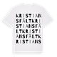 Kristiansfält ordlek t-shirt