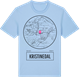 Blue Soul t-shirt med Kristinedal t-shirt