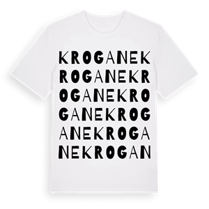 Krogane ordlek t-shirt – ekologisk bomull t-shirt från Pinshirt