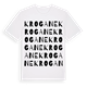 Krogane ordlek t-shirt