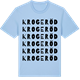 Blue Soul t-shirt med Krogeröd ordlek t-shirt