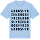 Blue Soul t-shirt med Krogsmyren ordlek t-shirt