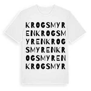 Krogsmyren ordlek t-shirt – ekologisk bomull t-shirt från Pinshirt