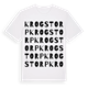 Krogstorp ordlek t-shirt