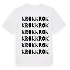 Krok ordlek t-shirt – ekologisk bomull t-shirt från Pinshirt