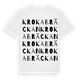 Krokabräckan ordlek t-shirt
