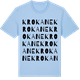 Blue Soul t-shirt med Krokane ordlek t-shirt