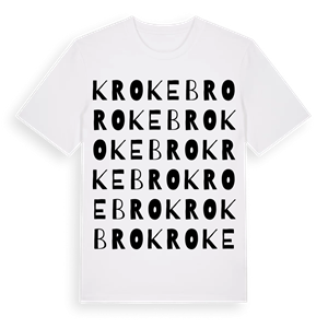 Krokebro ordlek t-shirt – ekologisk bomull t-shirt från Pinshirt