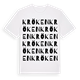 Kröken ordlek t-shirt