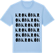 Blue Soul t-shirt med Krokön ordlek t-shirt