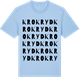 Blue Soul t-shirt med Krokryd ordlek t-shirt