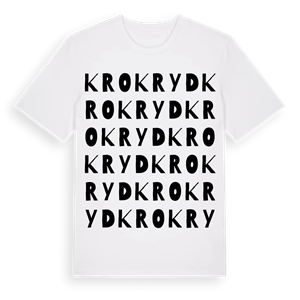 Krokryd ordlek t-shirt – ekologisk bomull t-shirt från Pinshirt