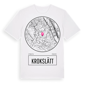 Krokslätt t-shirt – ekologisk bomull t-shirt från Pinshirt