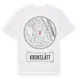 White t-shirt med Krokslätt t-shirt