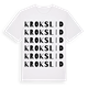 Krokslid ordlek t-shirt