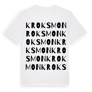 Kroksmon ordlek t-shirt – ekologisk bomull t-shirt från PinShirt