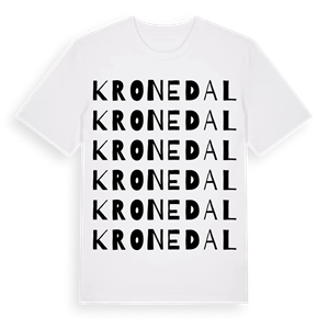 Kronedal ordlek t-shirt – ekologisk bomull t-shirt från Pinshirt