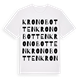 Kronobotten ordlek t-shirt