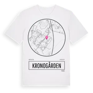 Kronogården t-shirt – ekologisk bomull t-shirt från Pinshirt