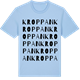 Blue Soul t-shirt med Kroppan ordlek t-shirt