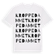 Kroppedammet ordlek t-shirt