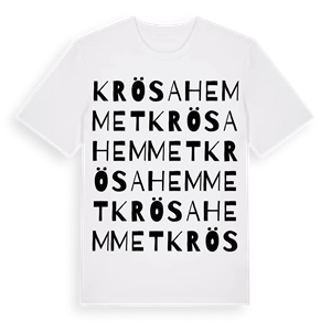 Krösahemmet ordlek t-shirt – ekologisk bomull t-shirt från Pinshirt