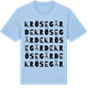 Blue Soul t-shirt med Krösegärde ordlek t-shirt